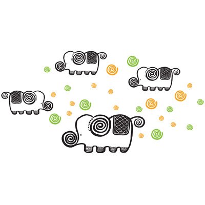 Buy Wall Graphics: Elephants