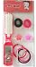 Betty Boop Hair Accessory Set : 8 pcs Set