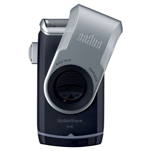 Braun M90 Braun M90 Mobile Shaver, Silver, Silver, 1