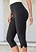 Roamans Women's Plus Size Stretch Capri Leggings