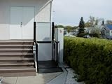 AmeriGlide Atlas Vertical Platform Lift-Commercial