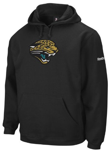 NFL Men's Jacksonville Jaguars End Zone Playbook Hood (Black, Small)