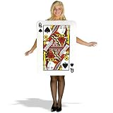  : Playing Card - Queen of Spades Adult