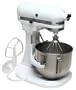 Factory-Reconditioned KitchenAid RRK5AWH 5-Quart Mixer, White
