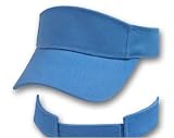 Blank Sky Blue Adjustable Visor