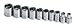 SK 1340 10 Piece 1/4-Inch Drive 12 Point 5-Millimeter to 14-Millimeter Socket Set