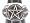 PENTAGRAM Star CLAWS Talons Silver Tone PEWTER RING Band, size 11