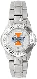 Illinois Fighting Illini Women's Sport ''Game Day Steel'' Watch