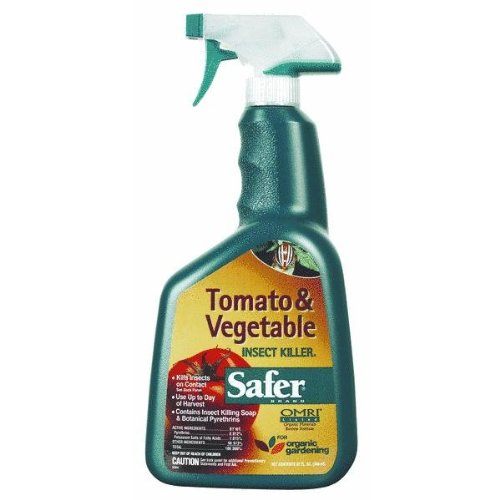 Safer Brand 5085 Tomato & Vegetable Insect Killer - 32-Ounce Spray