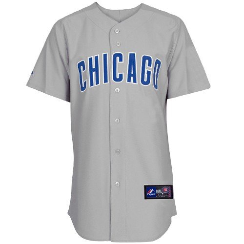 Men's Chicago Cubs MLB Replica Jersey, Road Gray, L