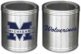 Michigan Wolverines Stainless Steel Can Cooler Set