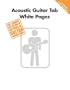 Acoustic Guitar Tab White Pages