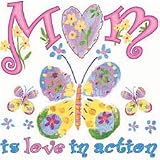 Mom-Love In Action Adult Long Sleeve T-Shirt