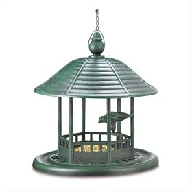 VERDIGRIS GAZEBO HOME BIRDFEEDER BIRD FEEDER BIRDHOUSE