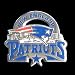 Glossy NFL Team Pin - New England Patriots