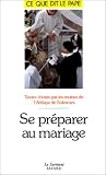 Se préparer au mariage