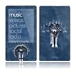 Wolf Cycle Design Skin Decal Protective Sticker for Zune 80GB / 120GB