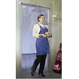 Curtron M108-PR-10896 Strip Curtain for walk-in coolers freezers 108 W x 96 H M Series