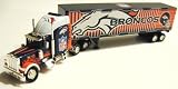 Denver Broncos 2005 NFL Limited Edition Die-Cast 1:80 Peterbilt Tractor Trailer Collectible
