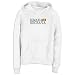 Sweatshirt Woman White Elegant Flag 