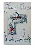 : Alice and Humpty Dumpty, Cover Illustration for "Alice Through the Looking-Glass" Giclee Poster Print by John Tenniel, 18x24