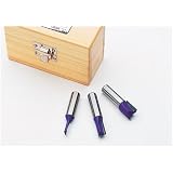 Grizzly H5558 Straight Plywood 3 pc. Set 1/4"