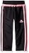 adidas Toddler Girls' Performance Pant, Caviar Black Pink, 4