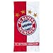 FC Bayern M�nchen Fanartikel Badetuch Wappen Streifen Sterne 76x152cm