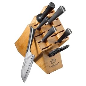 Calphalon Katana Stainless-Steel 8-Piece Knife Block Set by Calphalon