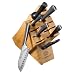 Calphalon Katana Stainless-Steel 8-Piece Knife Set with Block