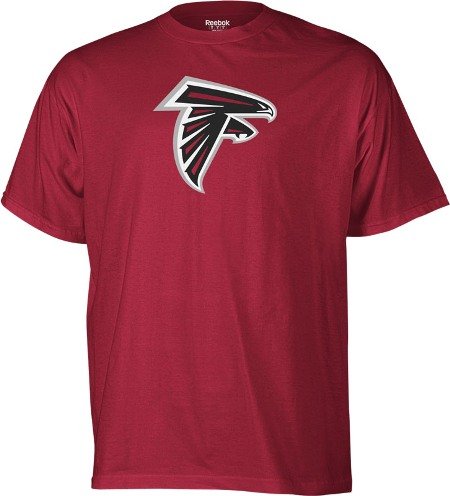 NFL Men's Atlanta Falcons Logo Premier Tee Shirt (Crimson Red, XX-Large)