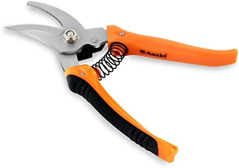 Tacklife (Spreey) Pruning Shears Stainless Steel Garden Clippers / Versatile Sharp Tree Pruners / Heavy Duty Tree Trimmer for Lawn &amp; Garden
