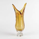 Jane Seymour Collection- Amber Vase 16 in. - RK208