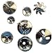 March Performance 5070 Clear Powdercoat Aluminum V-Belt Pulley Kit - Set of 3