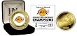 Los Angeles Lakers 2008 Conference Champions 24KT Gold and Color Coin