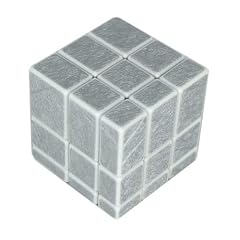 3x3 Mirror Cube Silber (matt) - Zauberw�rfel mit wei�em Untergrund - inkl. Cubikon-Tasche
