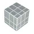 3x3 Mirror Cube Silber (matt) - Zauberw�rfel mit wei�em Untergrund - inkl. Cubikon-Tasche