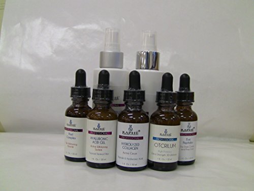 A-z Total Body Whitening Miracle Set Has: Skin Whitening Peel Complex 30ml, Brightening & Hydrating Cleanser 120ml, Clairderm Deep Bleach Cream for Color 120ml, OTCRILUM 3D High Potency Whitening Gel 30ml, Hyaluronic Acid Whitening Gel 30ml, Hydrolyz