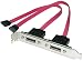 LINDY 2 Port Serial ATA PC Backplate Adapter