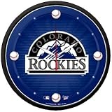 Colorado Rockies MLB Round Wall Clock by Wincraft
