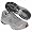 Silver/Black