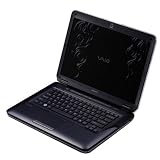 Sony Vaio VGN-CS11S/Q 14,1 Zoll WXGA Notebook (Intel Core 2 Duo P8400 2,2GHz, 4GB RAM, 320GB HDD, Nvidia GeForce 9300M GS, DVD+- DL RW, Windows Vista Home Premium)