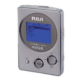 RCA Lyra RD2840 - Digital player - HDD 40 GB - WMA, MP3 - display: 2.5"