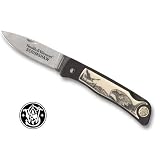 Smith & Wesson Bald Eagle Scrimshaw Folding Knife