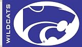 Kansas State University Wildcats Large House Flag