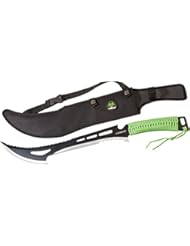Sports: Z-Hunter ZB-020 Zombie Killer Machete, Two-Tone Full Tang Blade, Green Cord-Wrapped Handle, 23-3/4-Inch Overall - Master Cutlery Inc.