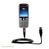 Classic Straight USB Cable for the O2 XPhone II with Power Hot Sync and Charge capabilities - Gomadic Brand w/ TipExchange Technology