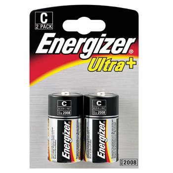 12 of Energizer C x 2 Ultra+ Alkaline