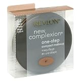 Revlon New Complexion One-Step Compact Makeup with SPF 15, Warm Beige 07, 0.35-Ounce Packages (Pack of 2)
