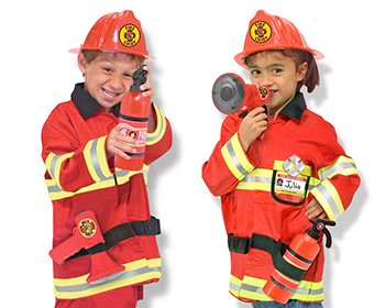 Role Play Fire Chief Costume Set